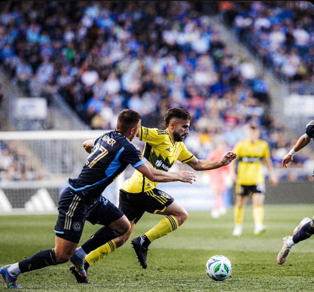 Columbus Crew Scores Late to Draw with Philadelphia Union