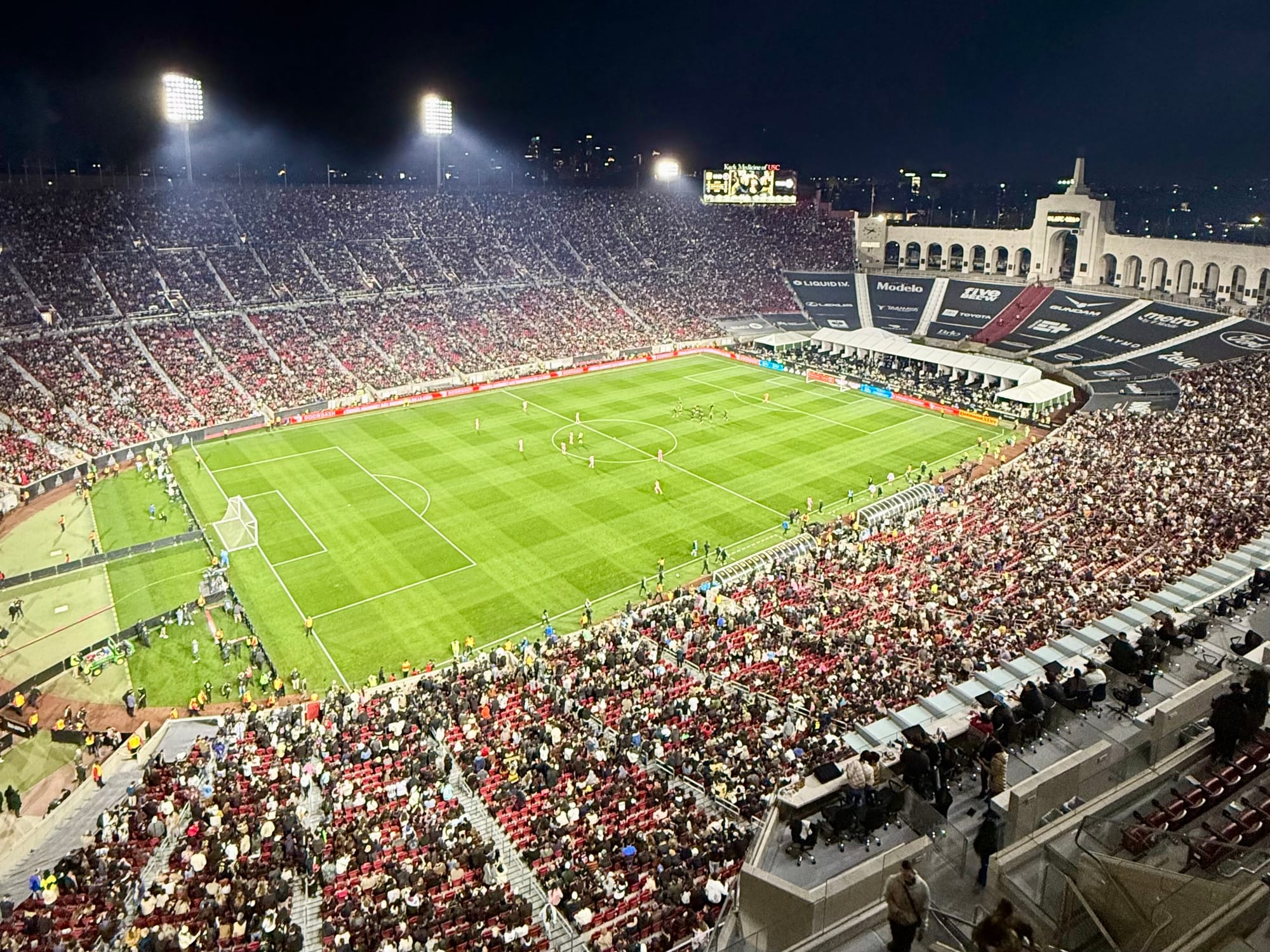 LAFC 3, Inter Miami 0:  MLS LA Coliseum opener had real weight