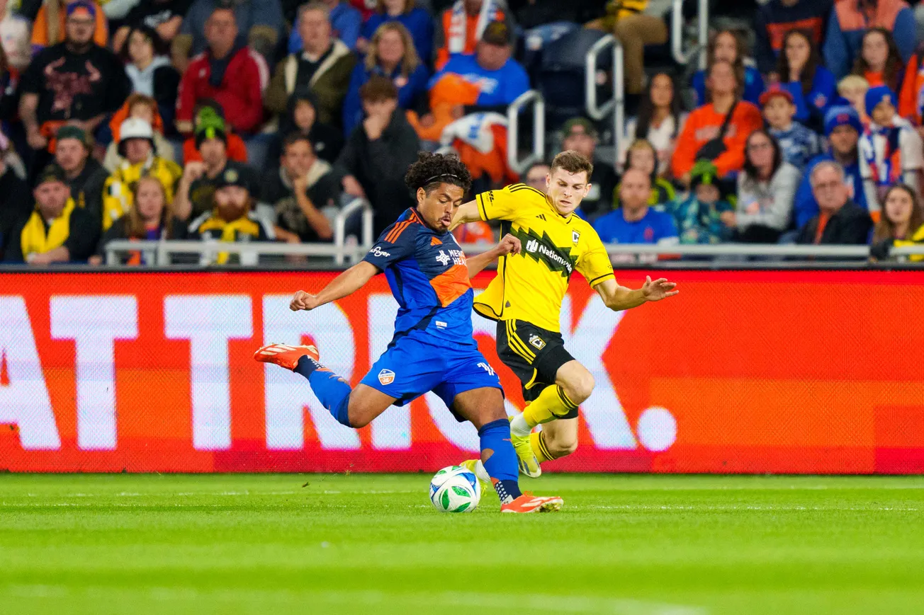 Evander of FC Cincinnati during an MLS match, Brazilian attacking midfielder and Designated Player.